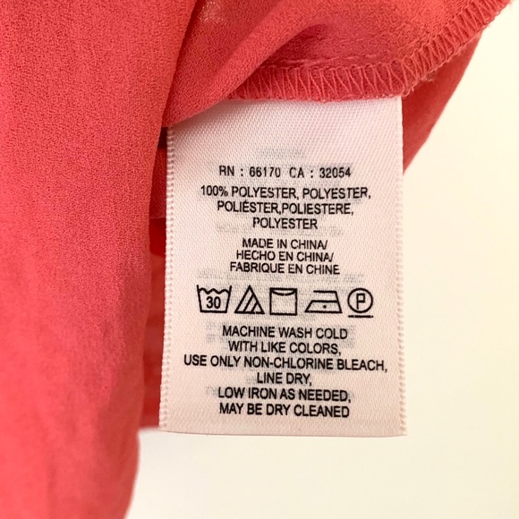 Anthropologie Maeve Off-The-Shoulder Coral Top - Picture 6 of 6